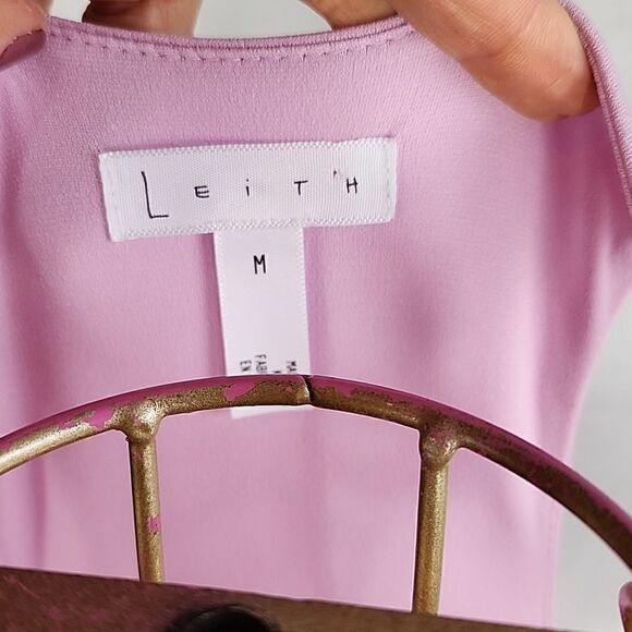 Leith Lilac Racer Back Dress Size  M - Picture 4 of 6